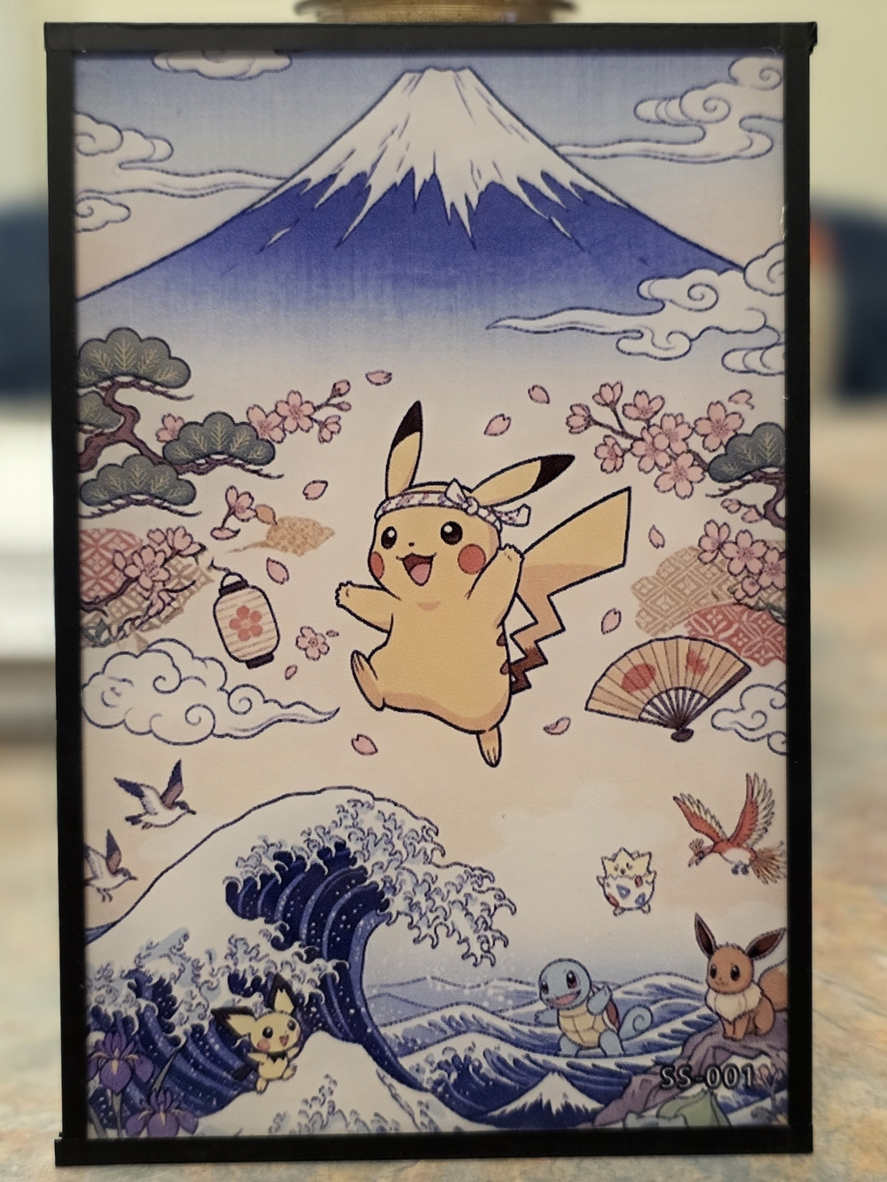 Pokemon Pikachu Japanese Style Art Board